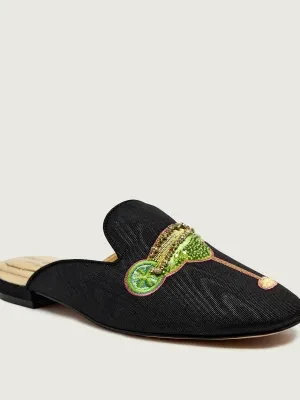 Kurt Geiger Mule EMBROIDERED