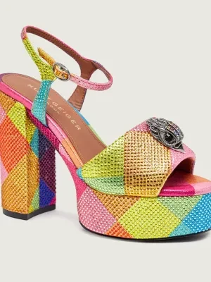 Kurt Geiger Sandały na słupku 225-KENSINGTON