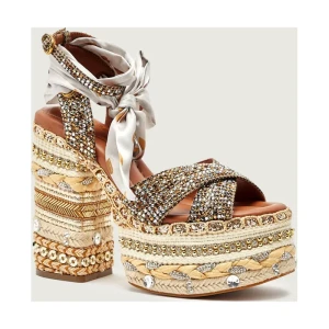 Kurt Geiger Sandały na słupku CHELSEA SCARF