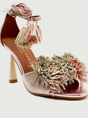 Kurt Geiger Sandały na szpilce POM POM