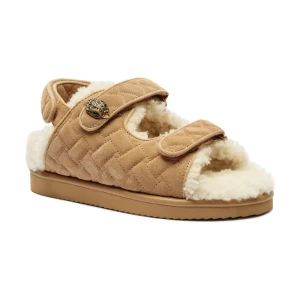 Kurt Geiger Sandały ORSON TEDDY | shearling | zamsz
