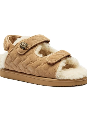Kurt Geiger Sandały ORSON TEDDY | shearling | zamsz
