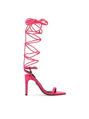 Kurt Geiger Sandały Shoreditch Sandal Tie 8961852109 Różowy