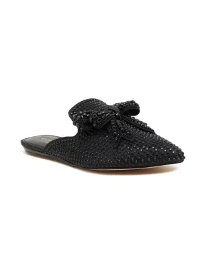 Kurt Geiger Satynowe klapki 225-OLIVE