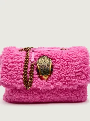 Kurt Geiger Shopperka MACRO KENSINGTON | shearling | z dodatkiem skóry