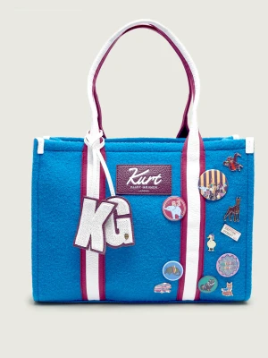 Kurt Geiger Shopperka Southbank niebieski