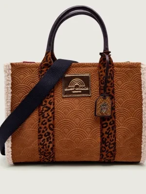 Kurt Geiger Shopperka SOUTHBANK | zamsz | shearling