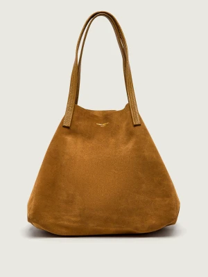 Kurt Geiger Shopperka The Violet | zamsz brązowy