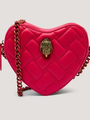 Kurt Geiger Skórzana Listonoszka 690-KENSINGTON HEART