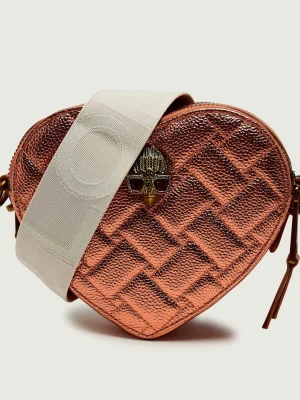 Kurt Geiger Skórzana listonoszka KENSINGTON HEART