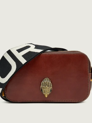 Kurt Geiger Skórzana listonoszka SHOREDITCH brązowy