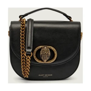 Kurt Geiger Skórzana torebka na ramię 690-CHELSEA SADDLE