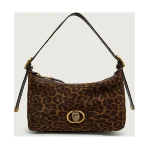 Kurt Geiger Skórzana torebka na ramię 690-CHELSEA SOFT | zamsz