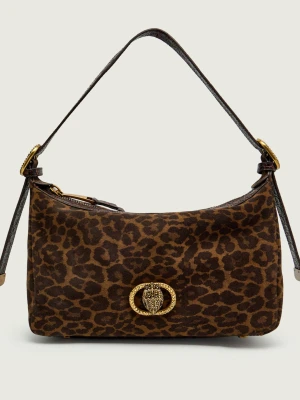Kurt Geiger Skórzana torebka na ramię 690-CHELSEA SOFT | zamsz