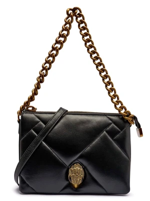 Kurt Geiger Skórzana torebka na ramię 690-KENSINGTON PUFF czarny