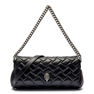 Kurt Geiger Skórzana torebka na ramię 690-LEATHER LONG KENSINGTON