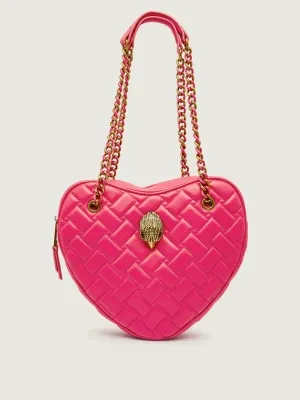 Kurt Geiger Skórzana torebka na ramię KENSINGTON HEART