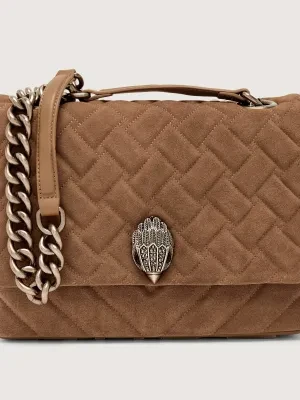 Kurt Geiger Skórzana torebka na ramię LARGE KENSINGTON KURT