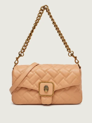 Kurt Geiger Skórzana torebka na ramię PIMLICO beżowy