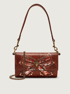 Kurt Geiger Skórzana torebka na ramię Shoreditch brązowy