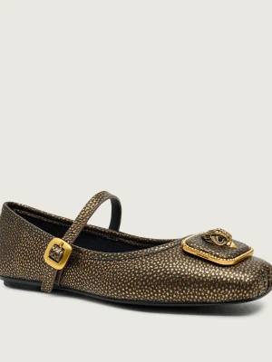 Kurt Geiger Skórzane baleriny 225-PIMLICO