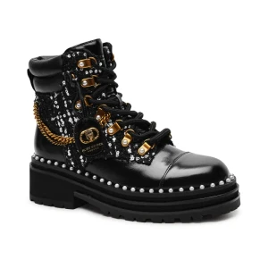 Kurt Geiger Skórzane botki CHELSEA COMBAT