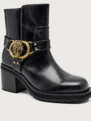 Kurt Geiger Skórzane botki na słupku CHELSEA