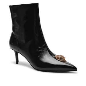 Kurt Geiger Skórzane botki na szpilce Belgravia