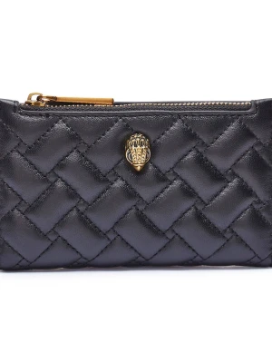 Kurt Geiger Skórzane etui na karty Kensington czarny