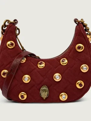 Kurt Geiger Skórzane hobo KENSINGTON