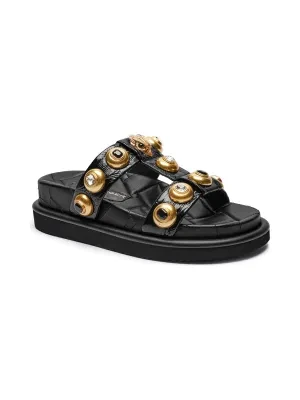 Kurt Geiger Skórzane klapki ORSON