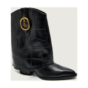 Kurt Geiger Skórzane kowbojki 225-FOLD OVER