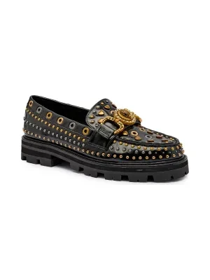 Kurt Geiger Skórzane loafersy MANSION STUD