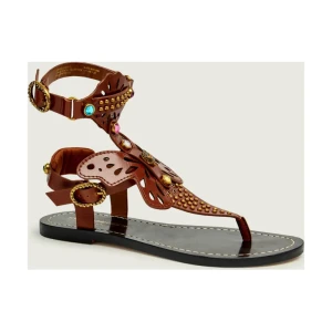 Kurt Geiger Skórzane sandały BOHO BUTTERFLY