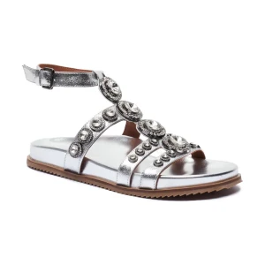 Kurt Geiger Skórzane sandały OCTAVIA FLEXI GLADIATOR