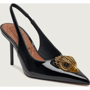 Kurt Geiger Skórzane szpilki LARGE EAGLE SLING