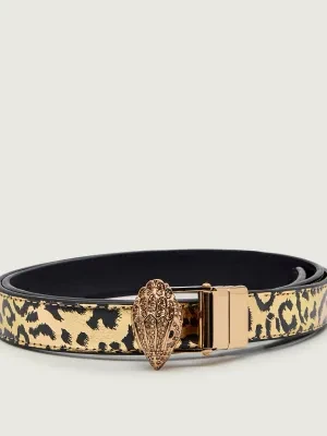 Kurt Geiger Skórzany dwustronny pasek REVERSIBLE
