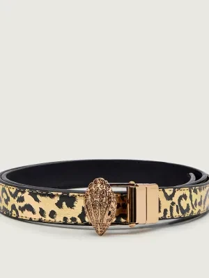 Kurt Geiger Skórzany dwustronny pasek REVERSIBLE