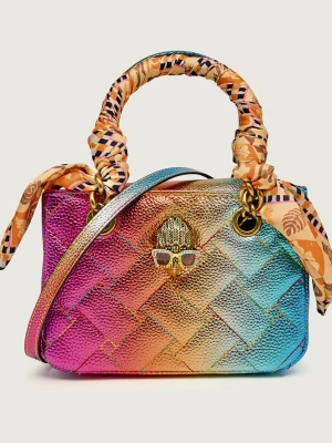Kurt Geiger Skórzany kuferek MINI KENSINGTON