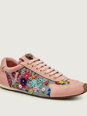 Kurt Geiger Sneakersy Islington | zamsz różowy