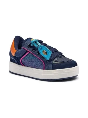 Kurt Geiger Sneakersy MINI SOUTHBANK TAG | z dodatkiem skóry