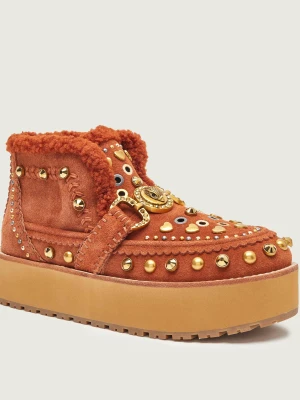 Kurt Geiger Śniegowce MANSION | zamsz | shearling