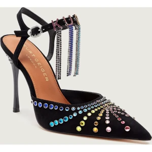 Kurt Geiger Szpilki KURT CRYSTAL | zamsz