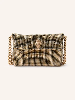 Kurt Geiger Torba Na Ramię Party Small Z Ozdobnymi Kamykami gold