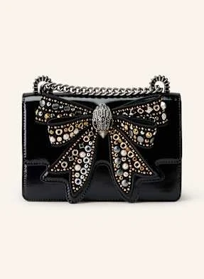 Kurt Geiger Torba Na Ramię Shoreditch Bow Small Z Ćwiekami schwarz
