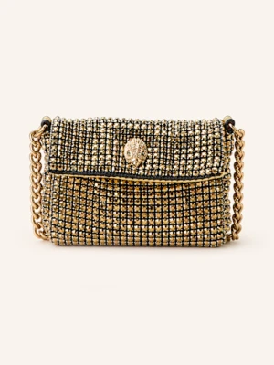 Kurt Geiger Torebka Micro Bag Z Ozdobnymi Kamykami gold
