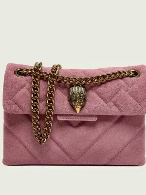 Kurt Geiger Torebka na ramię 690-L MINI KENSINGTON | zamsz