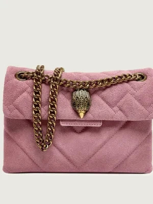 Kurt Geiger Torebka na ramię 690-L MINI KENSINGTON | zamsz