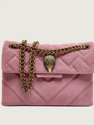 Kurt Geiger Torebka na ramię 690-L MINI KENSINGTON | zamsz