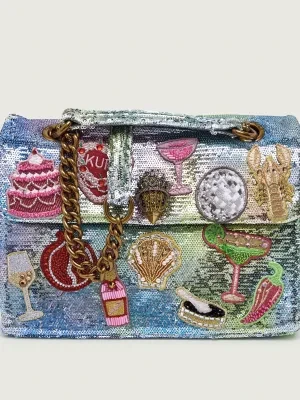 Kurt Geiger Torebka na ramię 690-SEQUIN KENSINGTON